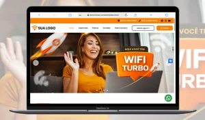 Template para Provedor de Internet Editável