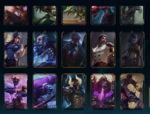 Conta lol platina 2 com passe do hall of legends e florescer - League of Legends