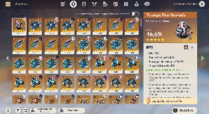 Conta Genshin Impact AR60