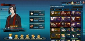 Conta Naruto Online 941k de FC - Outros