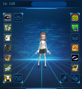 Conta 3 Sss+ Set Ht Ct Box Acc Ladmo Omega - Digimon Masters - Digimon Masters Online