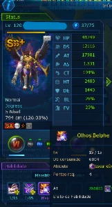 Conta 3 Sss+ Set Ht Ct Box Acc Ladmo Omega - Digimon Masters - Digimon Masters Online