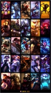 Vendo Conta Gold 4 LOL COM SKINS DA HORA - League of Legends