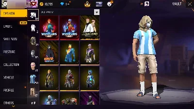 Free Fire High-End Account LV60 | MP40 Uchiha | M1887