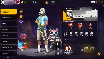 Free Fire High-End Account LV60 | MP40 Uchiha | M1887
