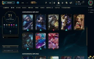 conta de lol diamante 3 - League of Legends