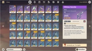 Conta Com Childe, Mona e Varios 4 Estrelas E Arco T4 - Genshin Impact
