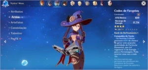 Conta Com Childe, Mona e Varios 4 Estrelas E Arco T4 - Genshin Impact