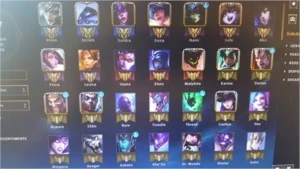 Acc OURO I(75pdl) com 422 Skins - League of Legends LOL