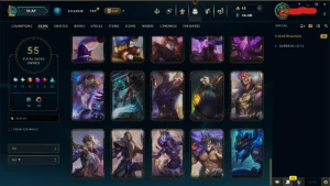 Conta Challenger + 1200pdl único dono - League of Legends LOL
