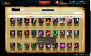 Conta legue of legends platina V temporada 5 - League of Legends LOL
