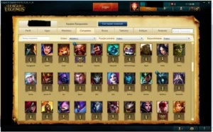 Conta legue of legends platina V temporada 5 - League of Legends LOL