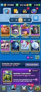 CONTA CLASH ROYALE LVL 14 TODOS CAMPEÕES LVL MÁXIMO!!!