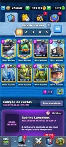 CONTA CLASH ROYALE LVL 14 TODOS CAMPEÕES LVL MÁXIMO!!!