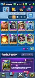CONTA CLASH ROYALE LVL 14 TODOS CAMPEÕES LVL MÁXIMO!!!