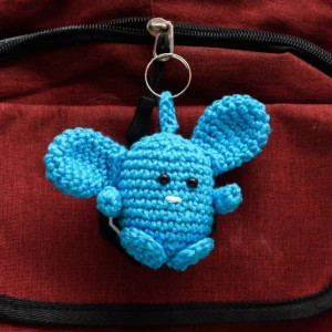 Chaveiro coelhinho — Cor Sortida - Artesanato e Personalizados