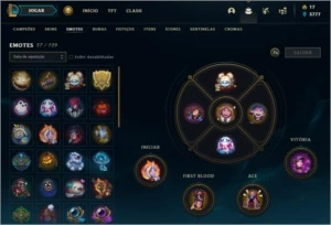 Conta LOL Lv. 168 Unranked 70 Skins - League of Legends