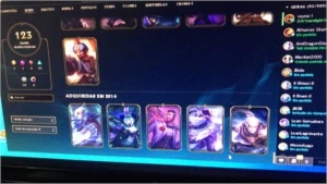 conta de lol - League of Legends