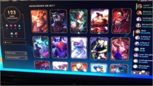 conta de lol - League of Legends