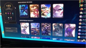 conta de lol - League of Legends