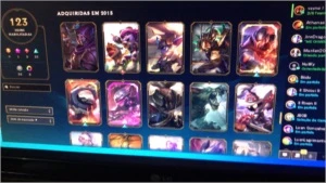 conta de lol - League of Legends