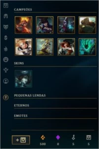 Contas Level 30 Unranked 20K+ EA e Capsulas fechadas - League of Legends LOL