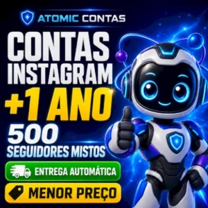 🚨CONTA INSTAGRAM + DE 1ANO + 500 SEG MISTOS MELHOR PREÇO - Redes Sociais