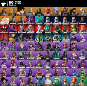 Conta Fortnite | 90 Skins | Beerus | Entrega automática!
