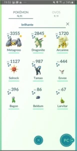 Conta Pokemon Go - Nivel 34 - Time Vermelho - Lendários - Pokémon