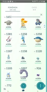 Conta Pokemon Go - Nivel 34 - Time Vermelho - Lendários - Pokémon