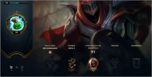 Conta nivel 39 smurf unranked - League of Legends LOL