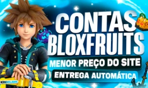 Menor Preço!Blox Fruits - Contas (Lvl Max, T-Rex, Kitsune..) - Roblox