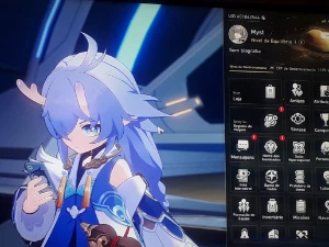 Conta honkai star rail com bailu,himeko,Clara - Jogos (Mídia Digital)