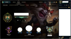 Conta LoL Mestre c/244 skins e Todos os Campeões - League of Legends