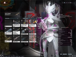 Warframe Conta MR28 com 53 frames muitas skin deluxe - Outros