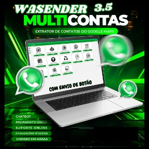 WASENDER 3.5 (Atualizado e com envio de Botões)