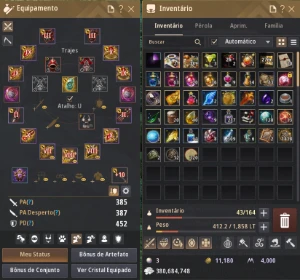 Conta BDO - SA End game - Black Desert