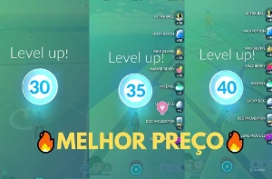 Contas Pokemon Go Level 40| Com Shinys & Lendarios