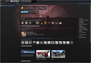Conta steam com CS: GO - Counter Strike