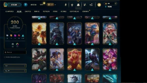 Conta LoL LV 480 202 skins OURO I - League of Legends