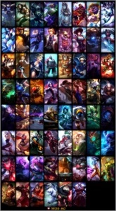 Vendo conta Diamante 5 109 Champ e 64 skins ***Barato*** - League of Legends LOL