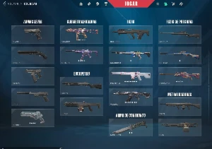 Conta valorant com xenon caçador e skins de vandal e phantom