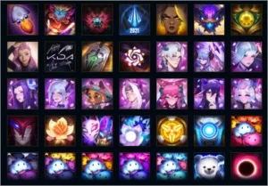 Conta de lol,lvl 349,ouro 4,131 skins vendo por 300 reais - League of Legends