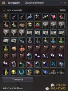 Black Desert - Conta com Tamer lvl 59 Full set boss
