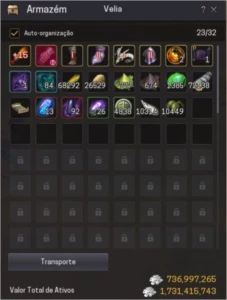 Black Desert - Conta com Tamer lvl 59 Full set boss