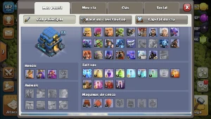 Coc - Cv 12 Nível 187 Full - Preço De Viciado! - Clash of Clans