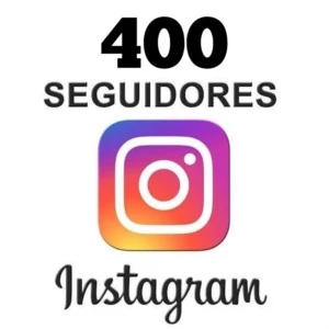 400 Seguidores Instagram - Redes Sociais