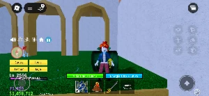 Conta blox fruits level 2556 human V3 e god human