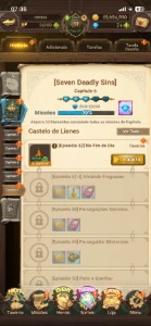 Cc 7Ds Time Demônios + Tristan - Seven Deadly Sins