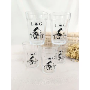 Kit Copos Americanos Personalizados - Artesanato e Personalizados